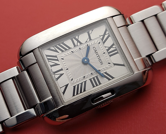 Cartier Tank Anglaise Small Ladies Wristwatch Ref. W5310022